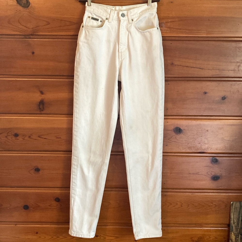 White Calvin Klein Jeans